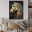 Carrousel tourbillonnant pointillisme II sur bois-1960484274