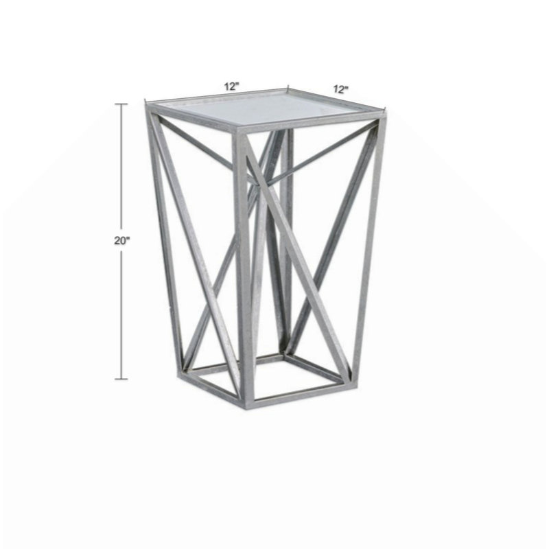 Table d'appoint Angular Mirror