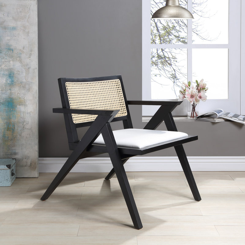 Rumill Upholstered Armchair, Black