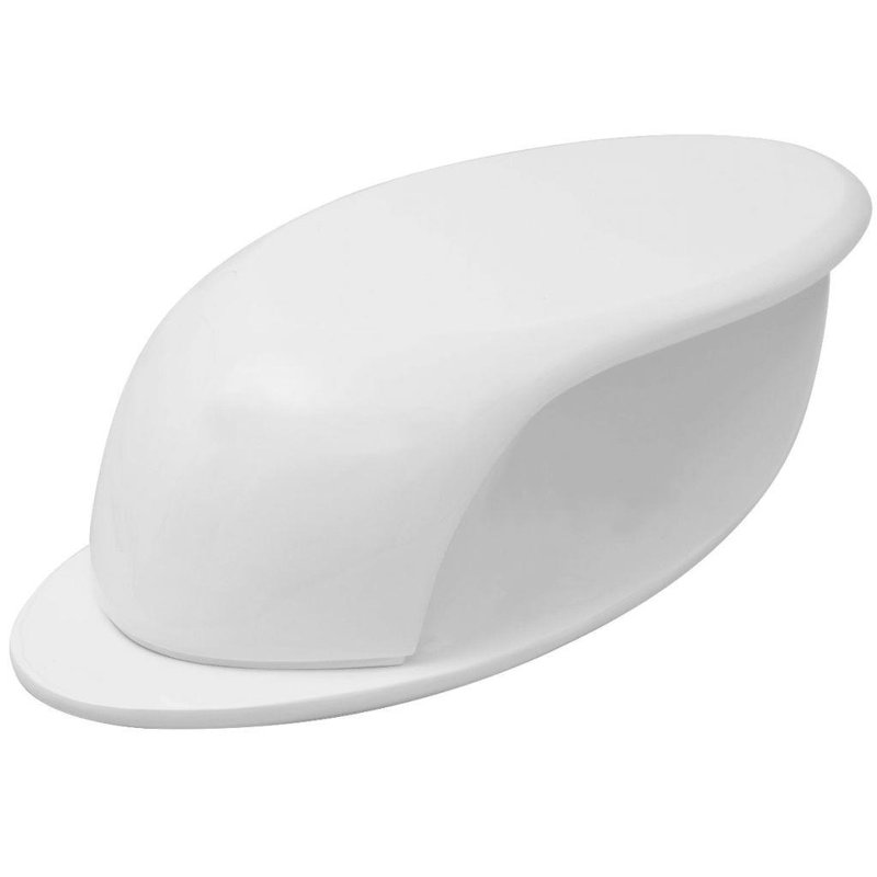 Athey Abstract Coffee Table, White, White