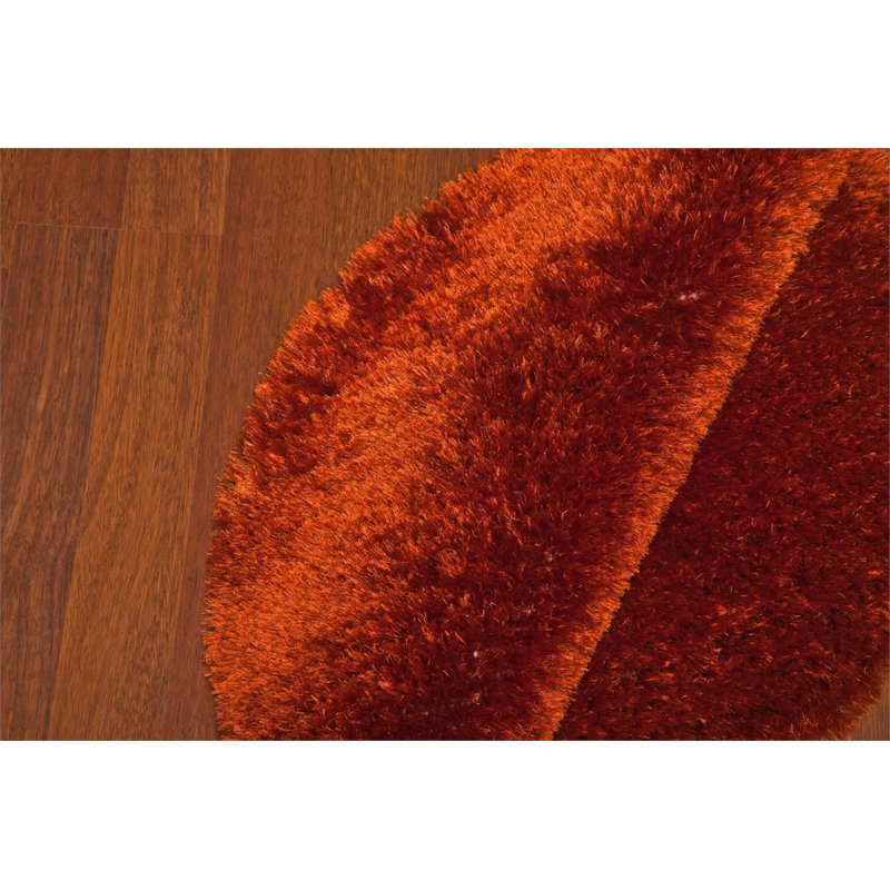 Tapis rond en coton Tulisia, Rond 6 pi 7 po