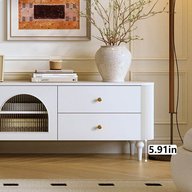 Table basse blanche simple
