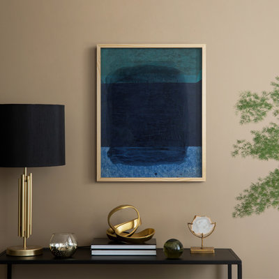 Remembering Rothko II Framed Print - Solid Wood