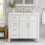 Meuble-lavabo 36 po avec lavabo et rangement élégant