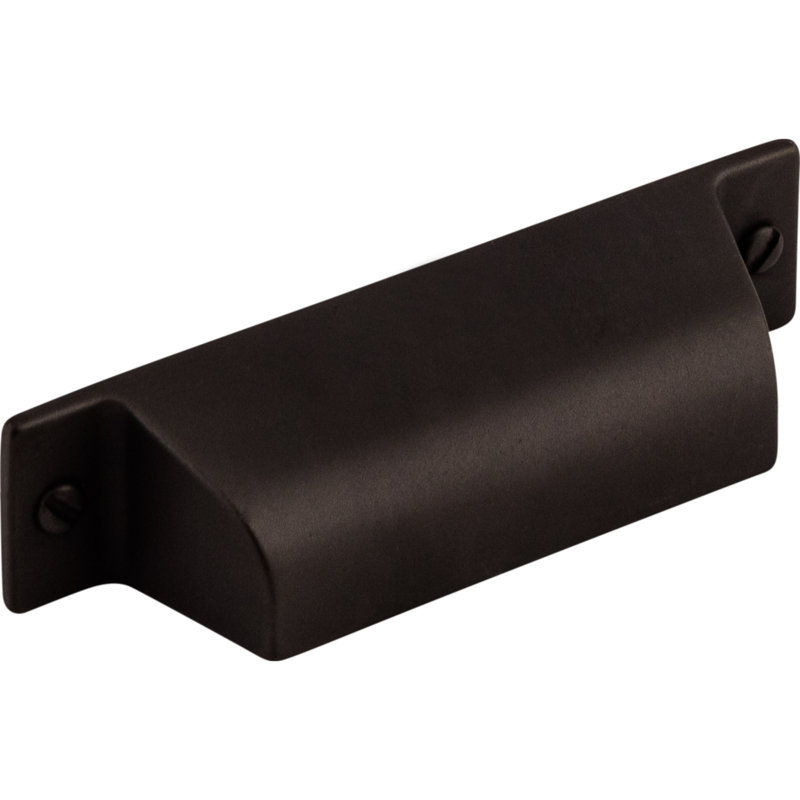 Channing 5" Center to Center Cup/Bin pull, Sable, 2 3/4" Center to Center