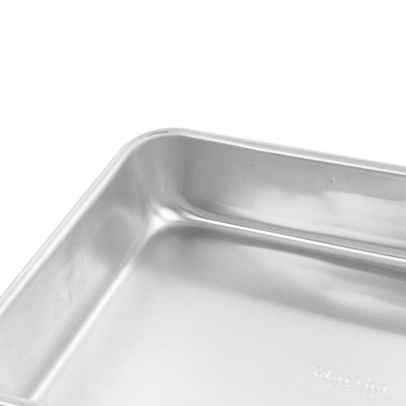 Martha Stewart 12 in. Aluminum Roasting Pan