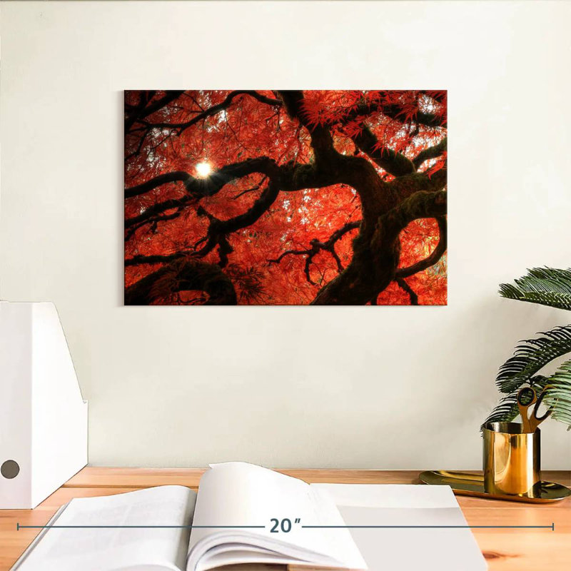 Harnek Red Maple Tree, 8" H x 12" W