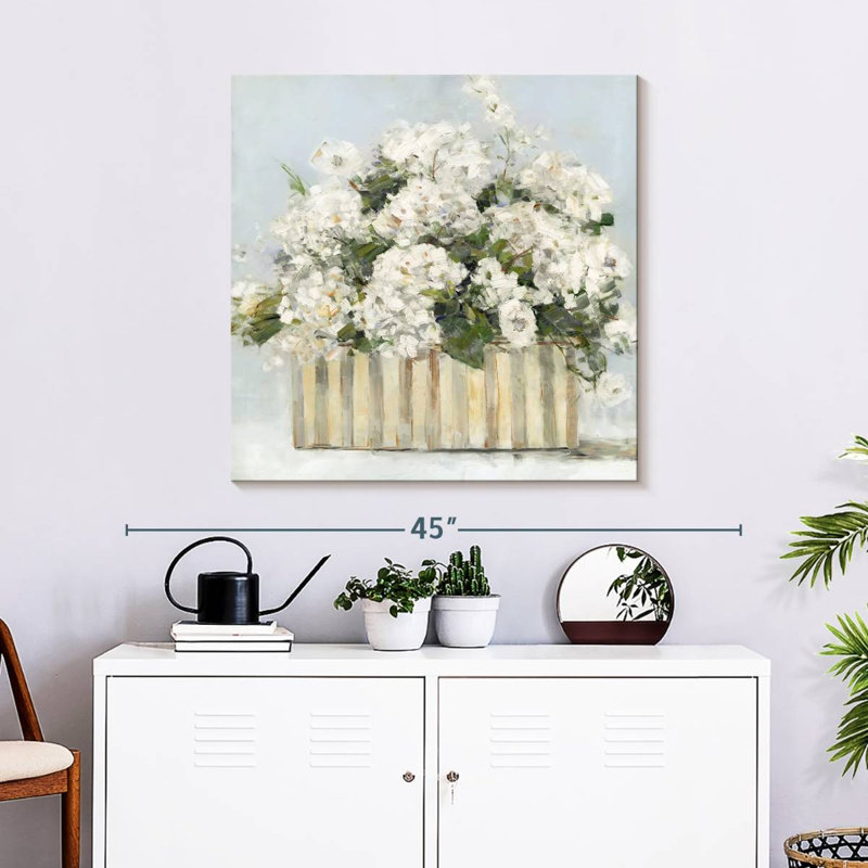 Harnek Sweet Hydrangeas, 30" H x 30" W