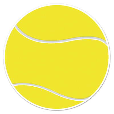 Accroche boule de tennis