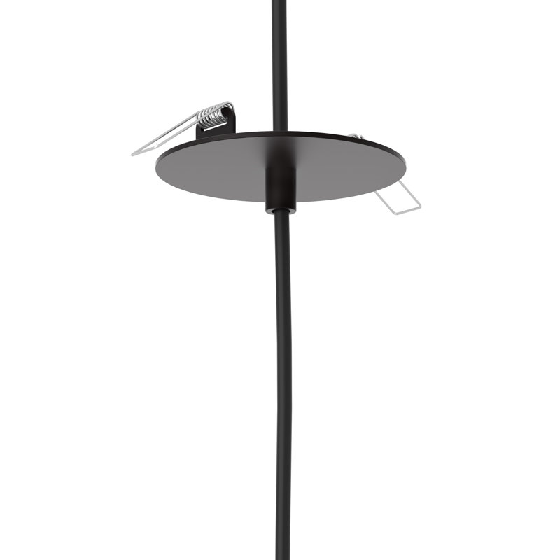 Fiscus 1 - Light LED Kitchen Island Pendant, Black