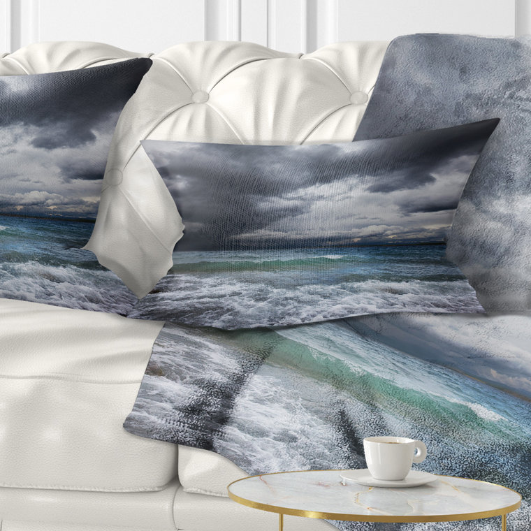 Coussin lombaire avec coussins en mer "beach"