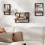 40cm W Metal Wall Mounted Shelving Unit