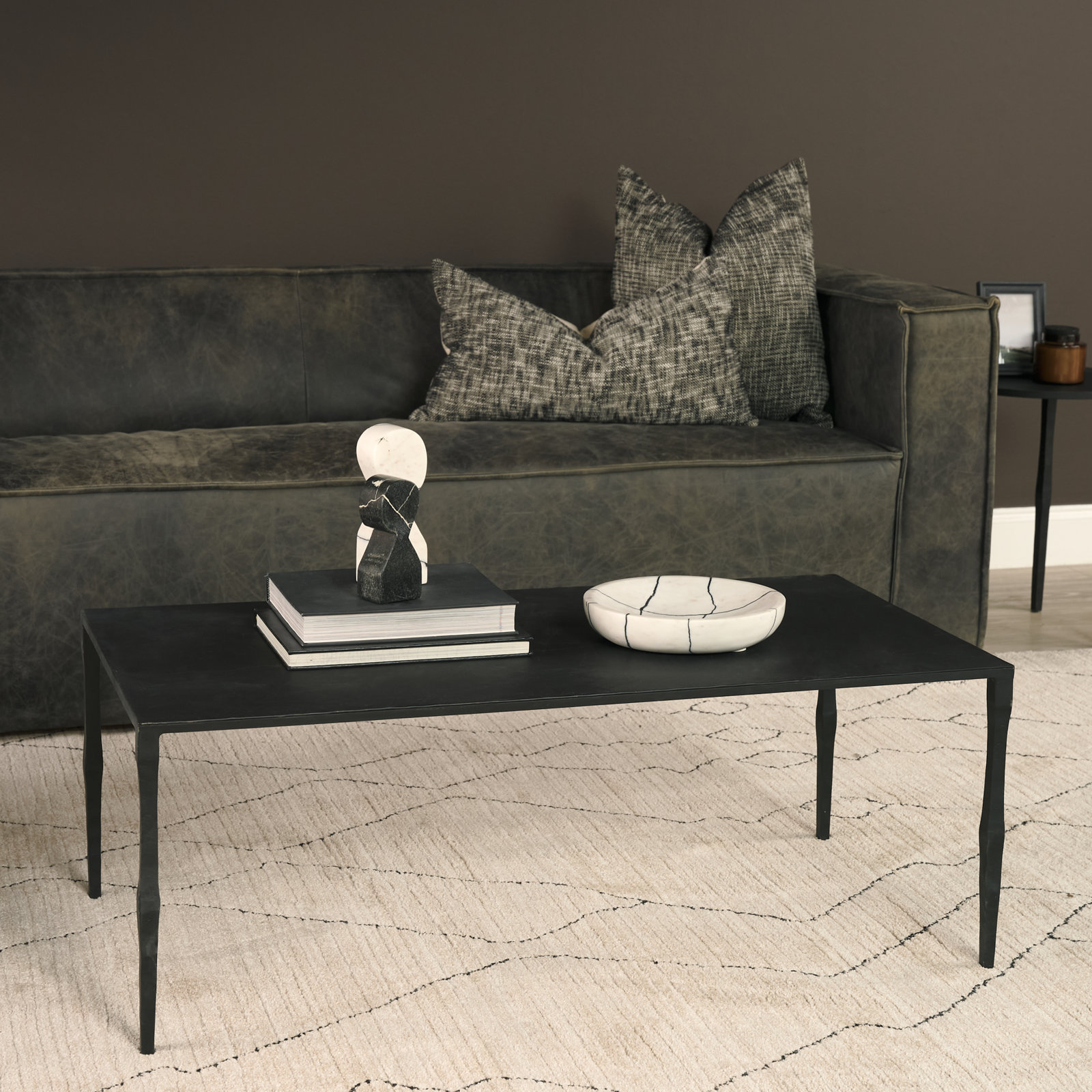 Bates Iron Single Coffee Table