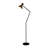 Medieval-style iron art floor lamp
