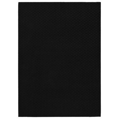 Tapis noir Resa