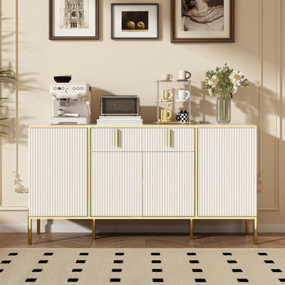 Armoire de rangement polyvalente et moderne pour diverses pièces aux fonctions multiples