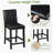 5 Piece Counter Height Table Set, Kitchen Table Set With Square Table, Counter Height Dining Table