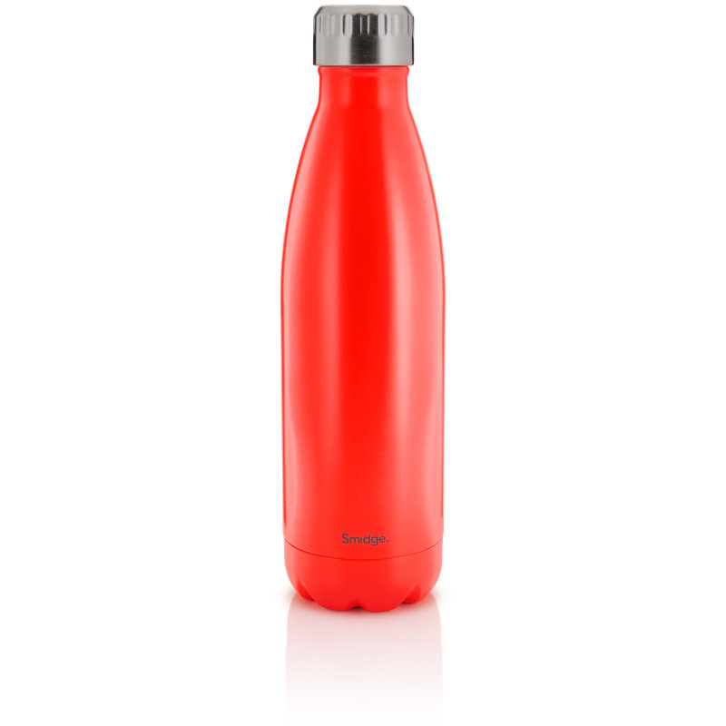 Bouteille d’eau en acier inoxydable à double paroi, Verre à vin, Corail