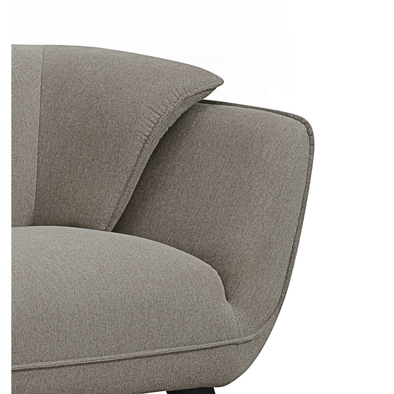 Canapé Chad Boucle, Brun