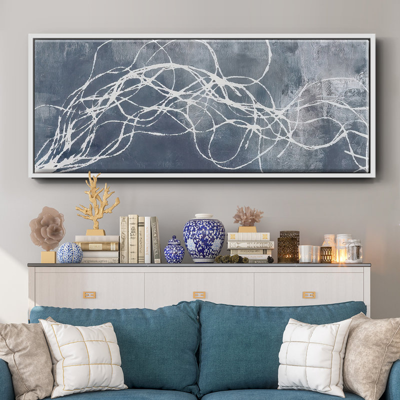 Organic Lining  II - Framed Canvas