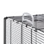 173.5cm Plastic Flat Top Floor Bird Cage with Wheels
