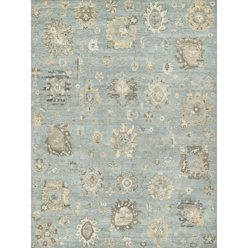 Heirloom Wool Floral Area Rug