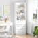 70.9'' H X 23.6'' W Standard Bookcase Cabinet with 2 Open Shelves and 3 Drawers