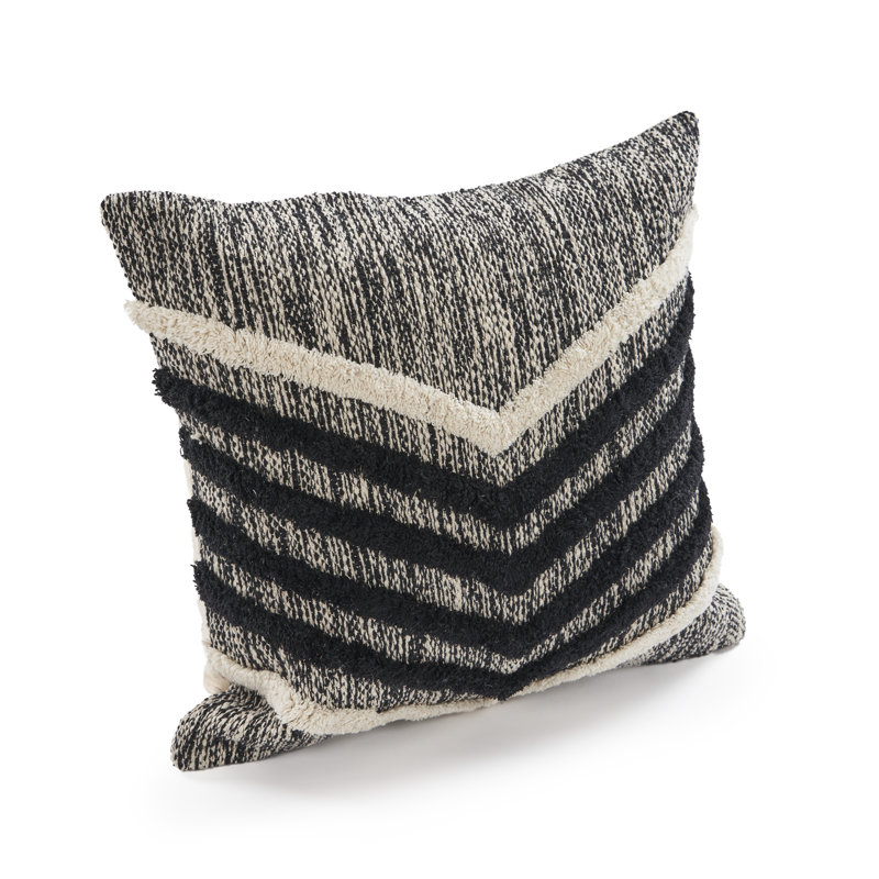 Square_Ox Bay Hand Woven Distressed Cotton Pillow Cover