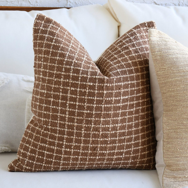 Boho Cotton Throw Pillow Cover