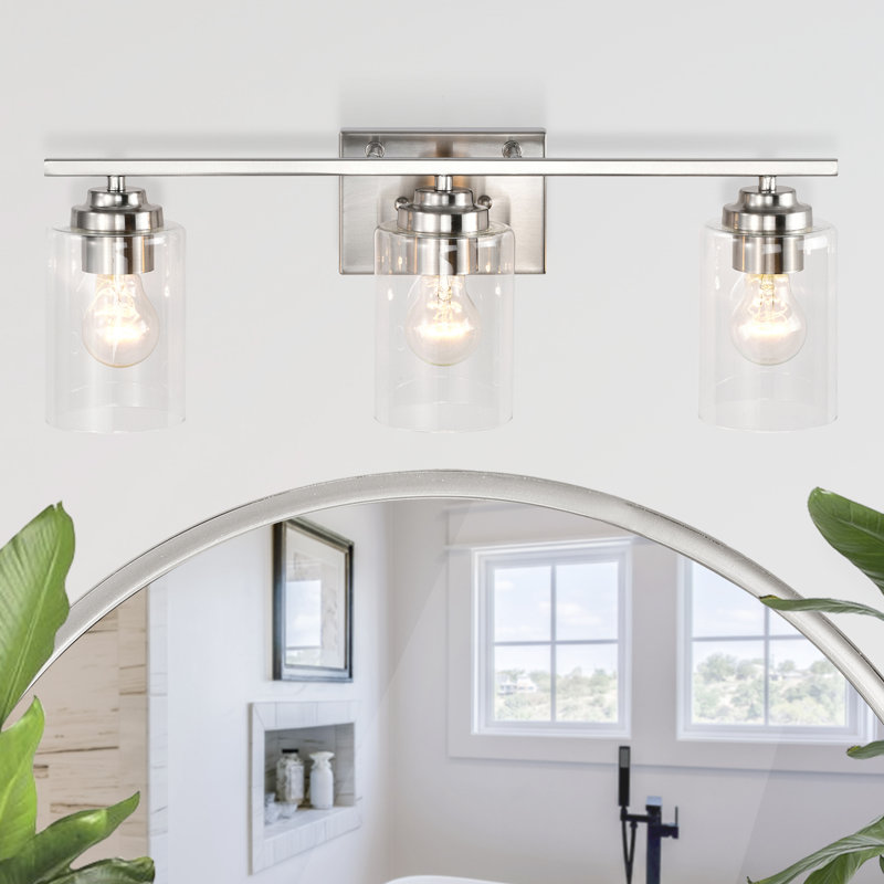 Éclairage pour meuble-lavabo à 3 lumières Aryka
