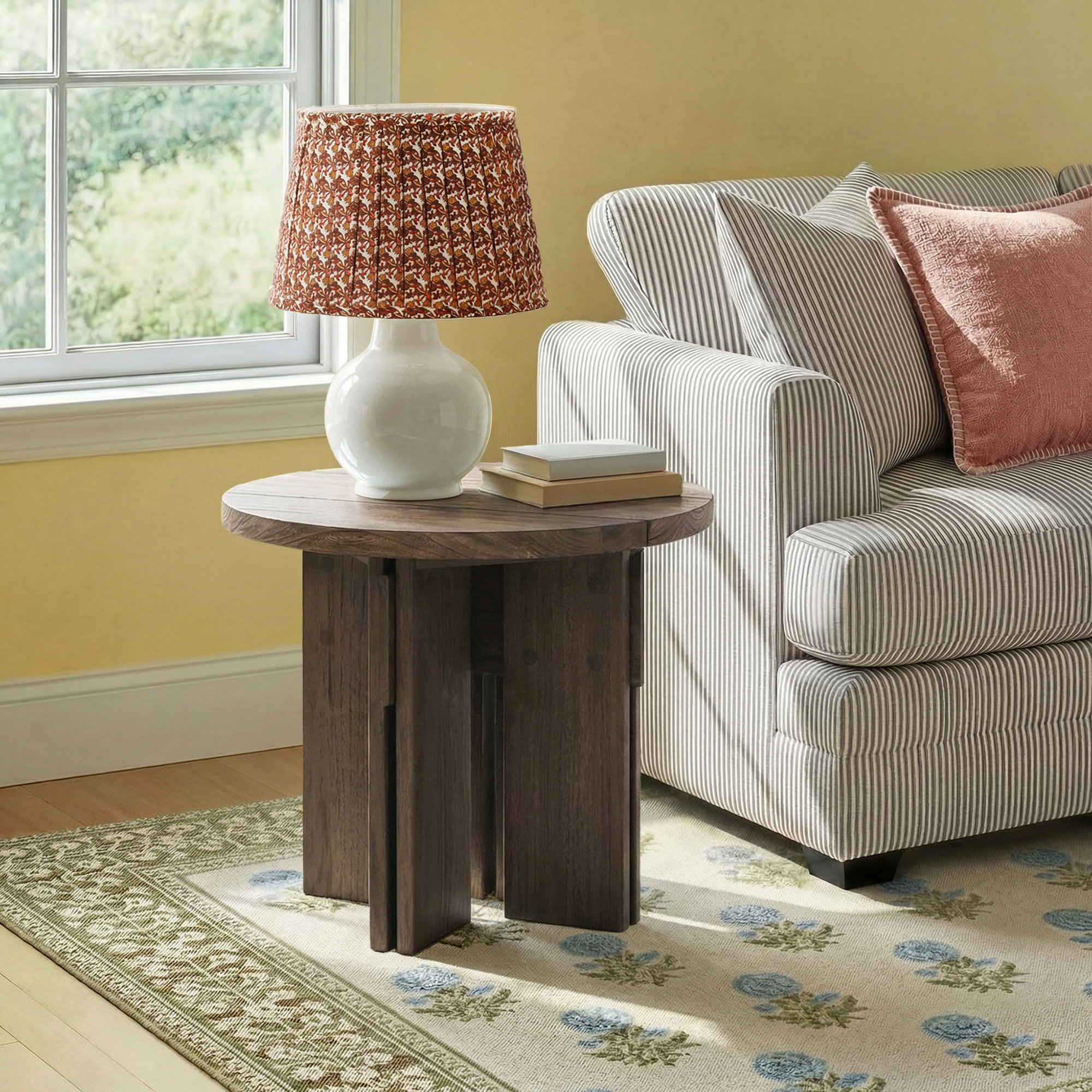 Talulah Solid Wood End Table