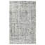 Wool Abstract Area Rug in Gray-1885238022