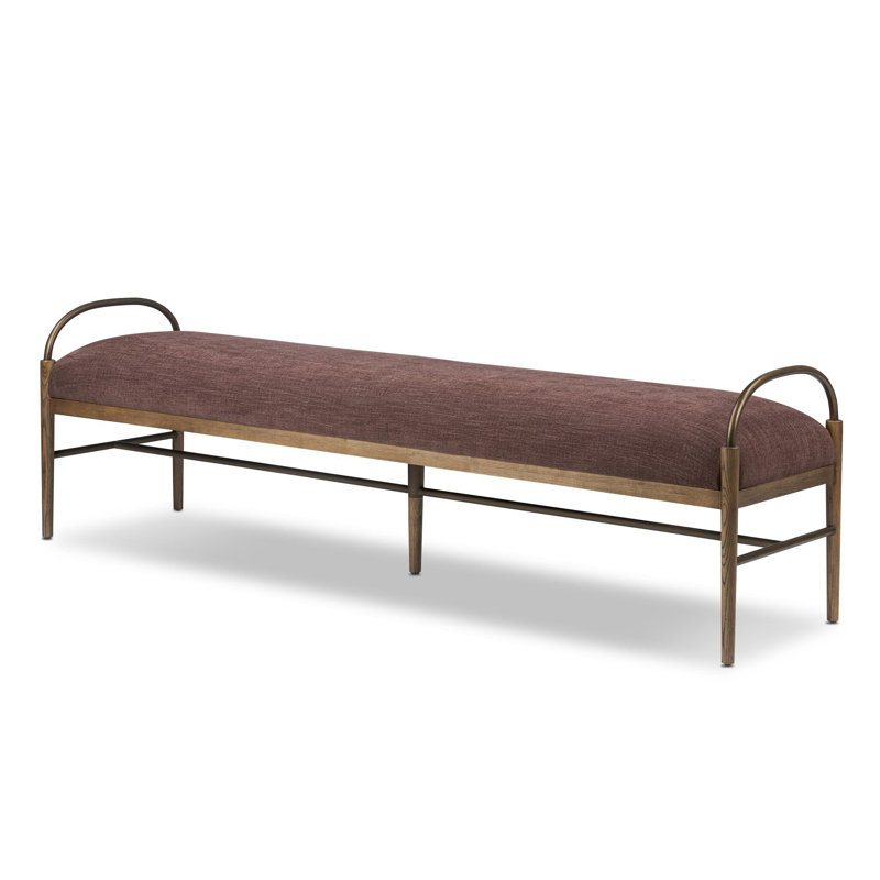 Demi Accent Bench, Laughlin Plum