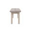 Banc en bois massif Haith