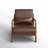 Bradley Faux Leather Armchair-2038384851