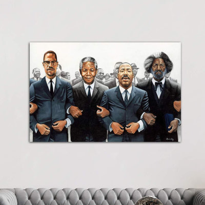 Strength In Numbers by Manasseh Johnson - Wrapped Canvas Print