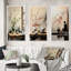 3 pièces sur toile - Cérémonie du thé Japon Art-379626353-379626358