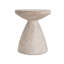 Table d'appoint d'extérieur et d'intérieur en béton léger