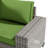 9-Piece Outdoor Modular Patio Conversation Set With Fire Pit Table, Sectional Sofa & Ottomans-2142859540