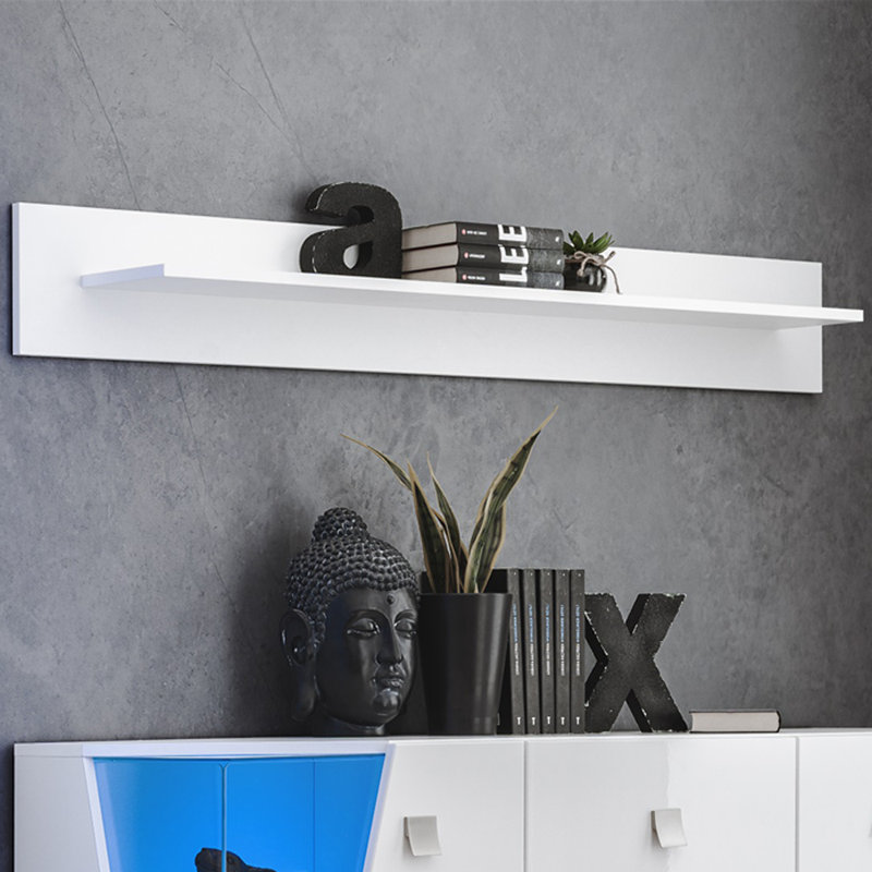 Tablette murale Atlin, Blanc