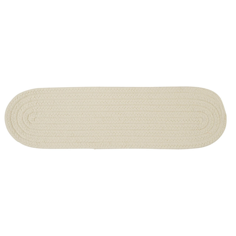 Tapis d'escalier Audryanna, Blanc, 13