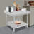 Work Table With Backsplash, Prep Table For Kitchen, Restaurant, Garage, Laundry-102046162