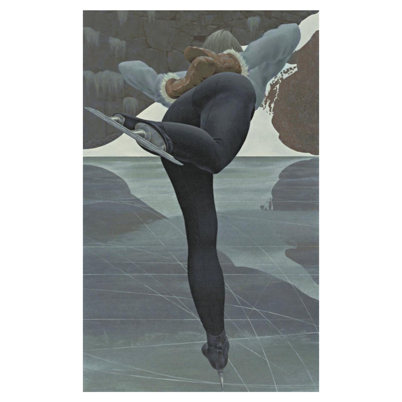 «Skater» par Alex Colville - Impression giclée, H 40 po x l 32 po