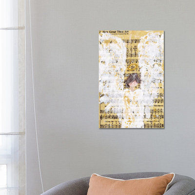How Great Thou Art Brunette by Ashley Bradley - Print on Canvas