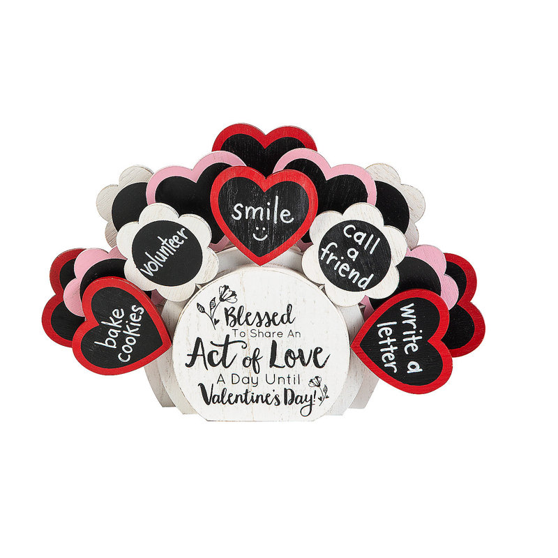 Compte à rebours «Raws Acts of Love» pour la Saint-Valentin