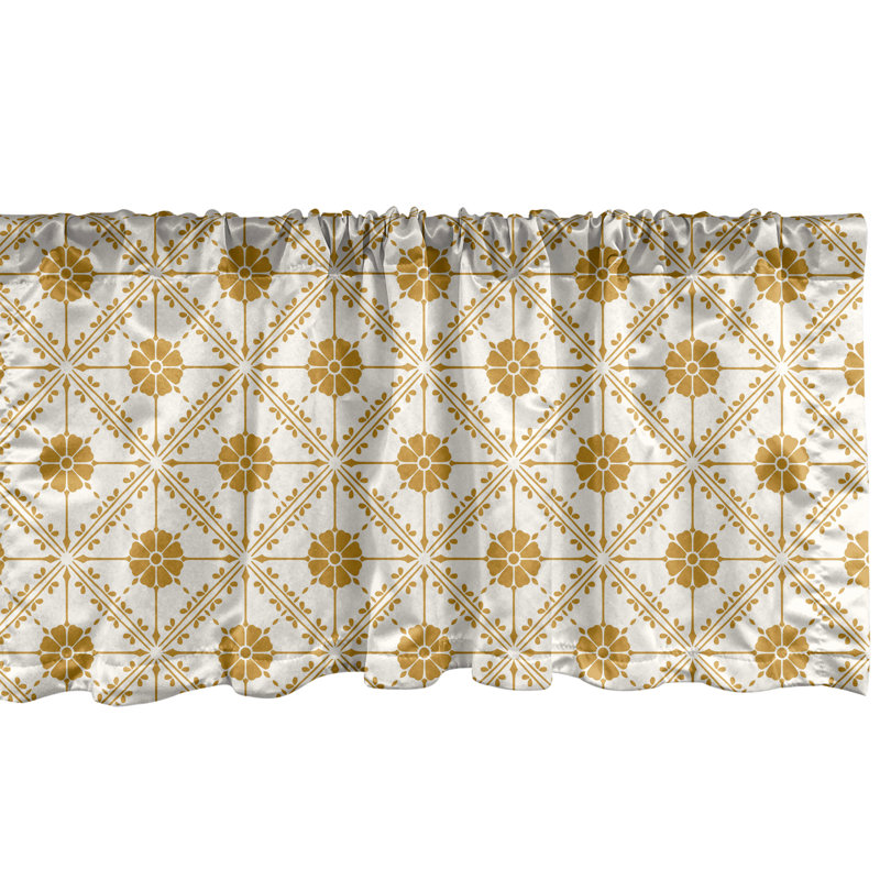 Ensemble de 2 cantonnières Ambesonne Boho, L 54 po x L 18 po