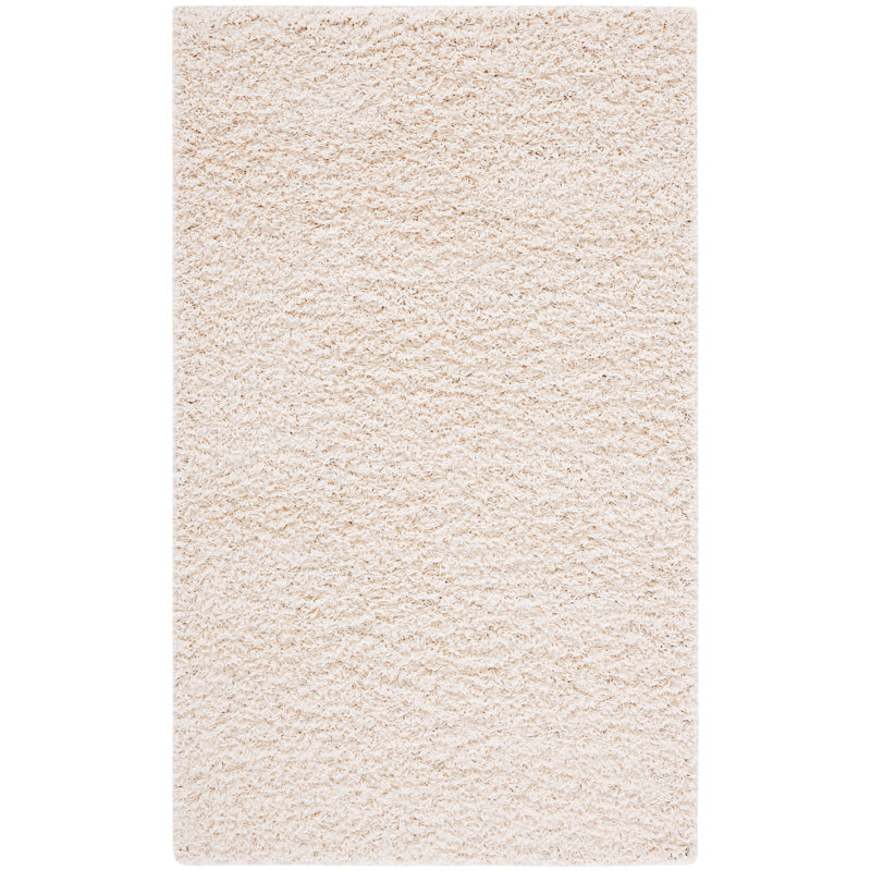 Tapis blanc Aucunoin, Rectangulaire 3 pi x 5 pi