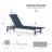Patio Interlaced Wicker Chaise Lounge 1 Piece-873887568-872930523