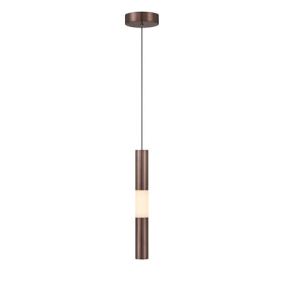Ronda, Pendant, 16", Harlow Bronze, Alabaster