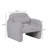 33.86'' Single Sofa and Toss Pillow, Solid Wood Frame 300 Lbs Capacity for Small Spaces-1298343775